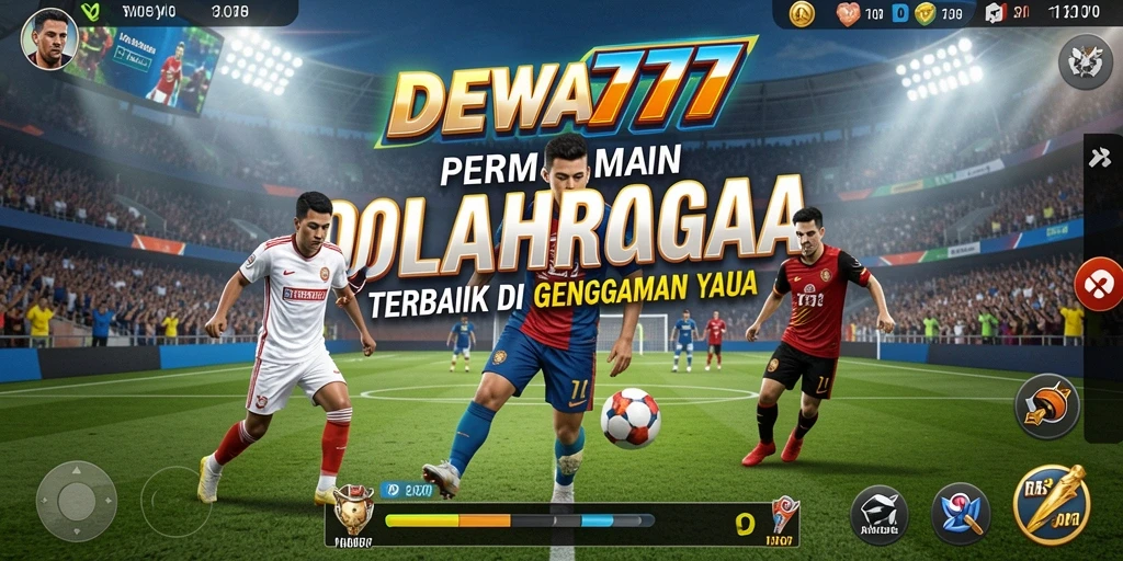 Tangkapan layar gameplay <strong>DEWA777</strong> yang menampilkan aksi seru olahraga.