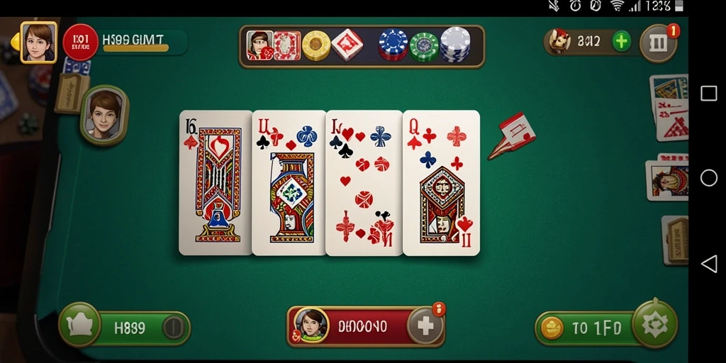 Tampilan gameplay H89 yang menarik dalam permainan Domino.