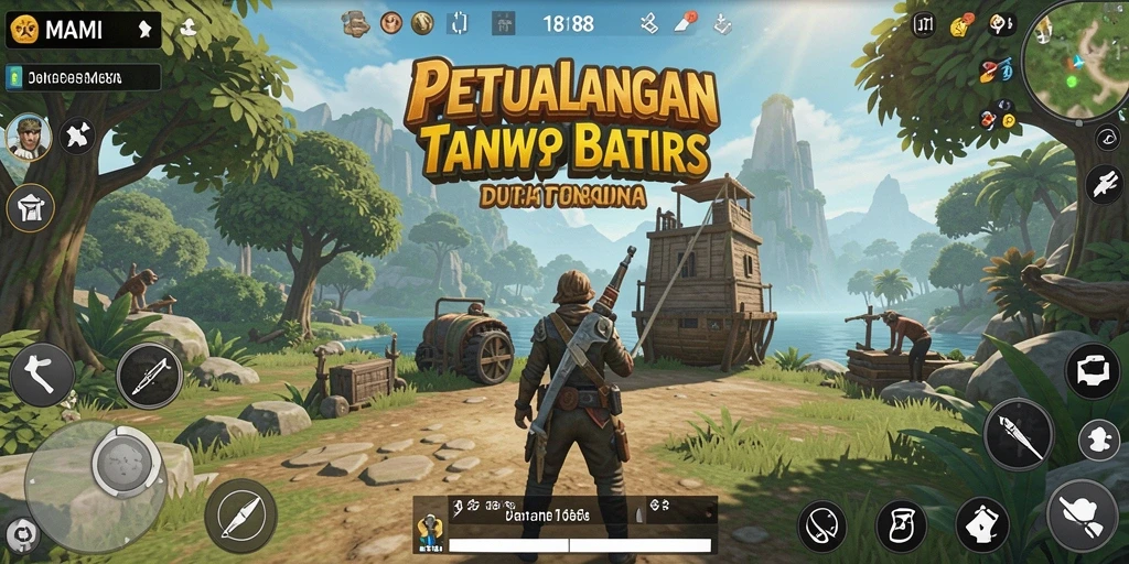 Tampilan gameplay yang menampilkan kebebasan menjelajahi dunia terbuka.