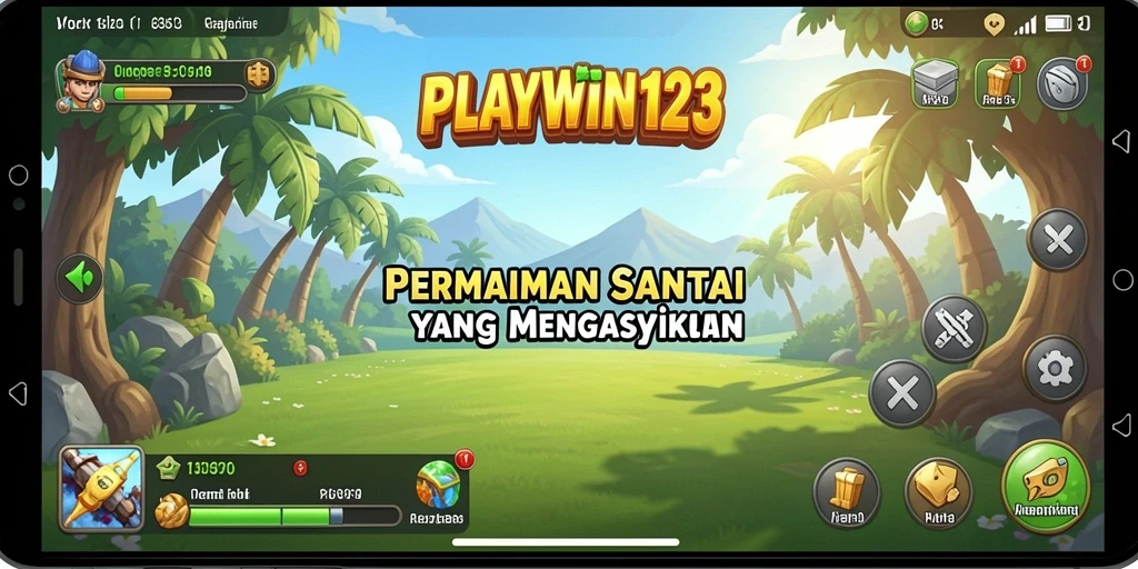 Tangkapan layar gameplay utama dari PLAYWIN123 yang mengasyikkan.